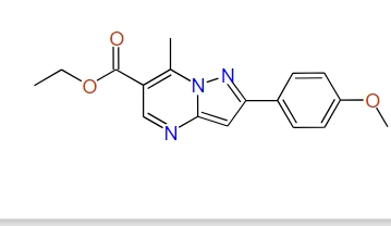 Ethyl 2-(4-Methoxyphenyl)-7-methylpyrazolo[1,5-a]pyrimidine-6-carboxylate, 97%