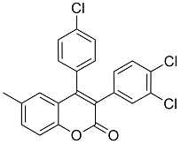 4(4’-Chlorophenyl)-3(2’,4’-dichlorophenyl)-6-methylcoumarin