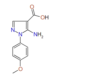 5-Amino-1-(4-methoxyphenyl)-1H-pyrazole-4-carboxylic acid, 97%