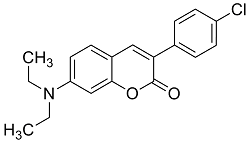 3(4'-Chlorophenyl)-7-diethylaminocoumarin