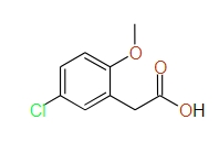 2-(5-Chloro-2-methoxyphenyl)acetic acid, 97%