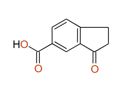 2,3-Dihydro-3-oxo-1H-indene-5-carboxylic acid, 97%