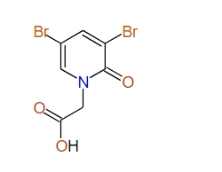 3,5-Dibromo-2-oxo-1(2H)-pyridineacetic acid