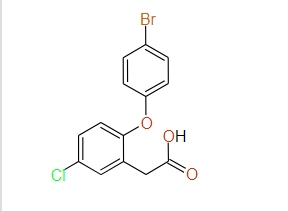 2-(2-(4-Bromophenoxy)-5-chlorophenyl)acetic acid, 97%