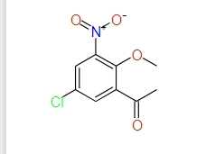 1-(5-Chloro-2-methoxy-3-nitrophenyl)ethanone, 97%