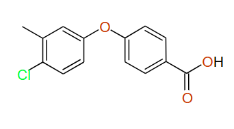 4-(4-Chloro-3-methylphenoxy)benzoic acid, 97%