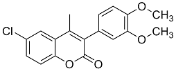 6-Chloro-3(3’,4’-dimethoxyphenyl)-4-methylcoumarin