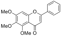 Baicalein-5,6,7-trimethylether (5,6,7-Trimethoxy flavone)