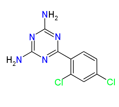 6-(2,4-Dichlorophenyl)-1,3,5-triazine-2,4-diamine, 97%