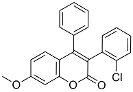 3(4'-Chlorophenyl)-7-methoxy-4-phenylcoumarin