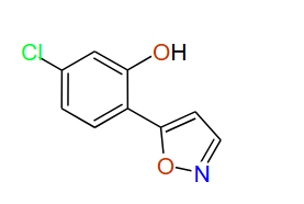 5-Chloro-2-(isoxazol-5-yl)phenol, 97%