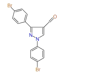 1,3-Bis(4-bromophenyl)-1H-pyrazole-4-carbaldehyde, 97%