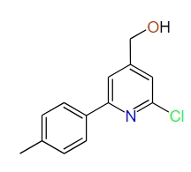 (2-Chloro-6-p-tolylpyridin-4-yl)methanol