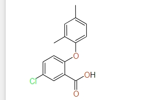 2-(2,4-Dimethylphenoxy)-5-chlorobenzoic acid, 97%