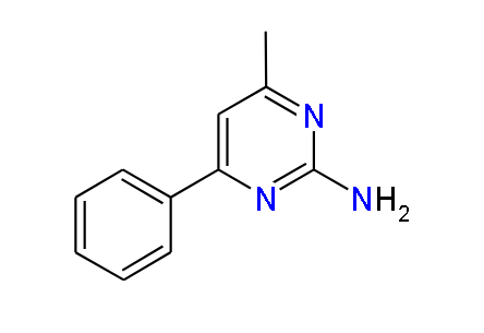 4-Methyl-6-phenylpyrimidin-2-amine, 97%