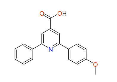 2-(4-Methoxyphenyl)-6-phenylpyridine-4-carboxylic acid, 97%