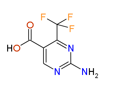 2-Amino-4-(trifluoromethyl)pyrimidine-5-carboxylic acid, 97%