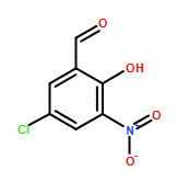 5-Chloro-2-hydroxy-3-nitro benzaldehyde