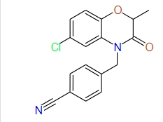 4-((6-Chloro-2,3-dihydro-2-methyl-3-oxobenzo[b][1,4]oxazin-4-yl)methyl)benzonitrile, 97%