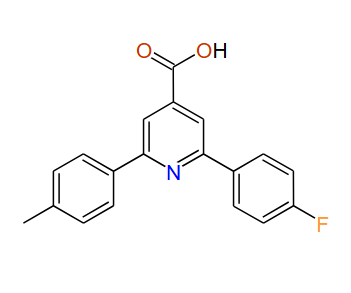 2-(4-Fluorophenyl)-6-p-tolylpyridine-4-carboxylic acid, 97%