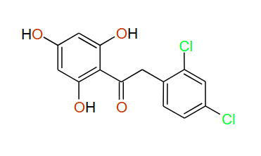2-(2,4-Dichlorophenyl)-1-(2,4,6-trihydroxyphenyl)ethanone, 97%