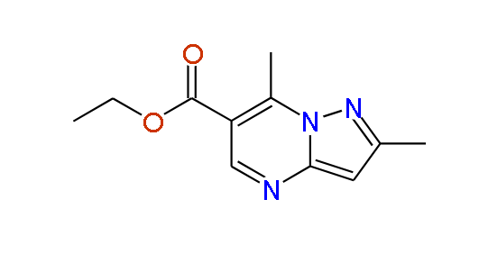 Ethyl 2,7-dimethylpyrazolo[1,5-a]pyrimidine-6-carboxylate, 95%