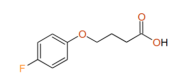4-(4-Fluorophenoxy)butanoic acid, 97%