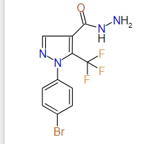 1-(4-Bromophenyl)-5-(trifluoromethyl)-1H-pyrazole-4-carbohydrazide, 97%