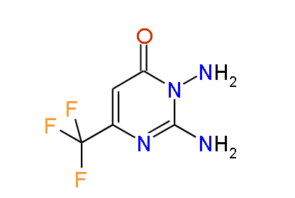 1,2-Diamino-4(trifluoromethyl)pyrimidin-6-1(H)-one, 97%