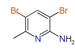 2-Amino-3,5-dibromo-6-methylpyridine