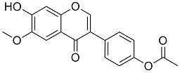 4'-Acetoxy-7-hydroxy-6-methoxyisoflavone