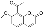 8-Acetyl-7-methoxycoumarin