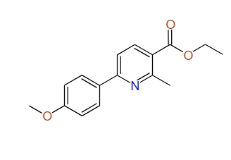 Ethyl 6-(4-methoxyphenyl)-2-methylpyridine-3-carboxylate