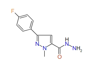 3-(4-Fluorophenyl)-1-methyl-1H-pyrazole-5-carbohydrazide