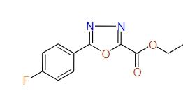 Ethyl 5-(4-fluorophenyl)-1,3,4-oxadiazole-2-carboxylate, 95%