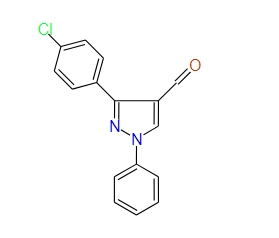 3-(4-Chlorophenyl)-1-phenyl-1H-pyrazole-4-carbaldehyde, 97%