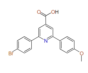 2-(4-Bromophenyl)-6-(4-methoxyphenyl)pyridine-4-carboxylic acid