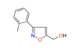 (3-o-Tolylisoxazol-5-yl)methanol, 96%