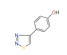 4-(1,2,3-Thiadiazol-4-yl)phenol, 97%