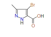 4-Bromo-3-methyl-1H-pyrazole-5-carboxylic acid, 96%
