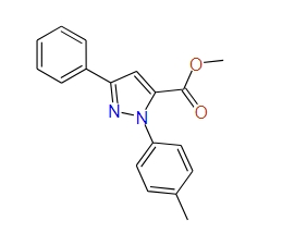 1H-Pyrazole-5-carboxylic acid, 1-(4-methylphenyl)-3-phenyl-, methyl ester, 97%