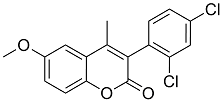 3(2’,4’-Dichlorophenyl)-6-methoxy-4-methylcoumarin