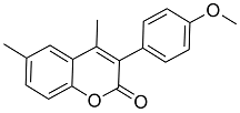 4,7-Dimethyl-3(4’-methoxyphenyl)coumarin