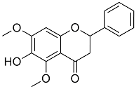 6-Hydroxy-5,7-dimethoxy-2-phenyl-chroman-4-one