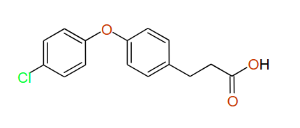 3-(4-(4-Chlorophenoxy)phenyl)propanoic acid, 97%