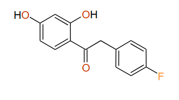 2-(4-Fluorophenyl)-1-(2,4-dihydroxyphenyl)ethanone, 97%