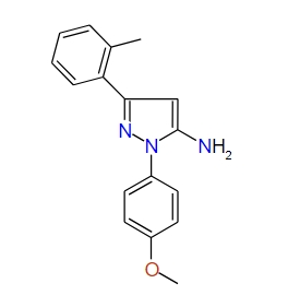 1-(4-Methoxyphenyl)-3-o-tolyl-1H-pyrazol-5-amine