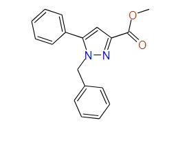 Methyl 1-benzyl-5-phenyl-1H-prazole-3-carboxylate, 97%