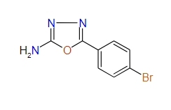 5-(4-Bromophenyl)-1,3,4-oxadiazol-2-amine, 95%