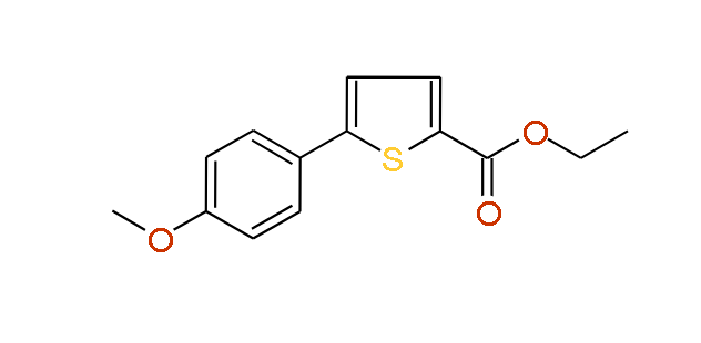 Ethyl 5-(4-methoxyphenyl)thiophene-2-carboxylate, 97%
